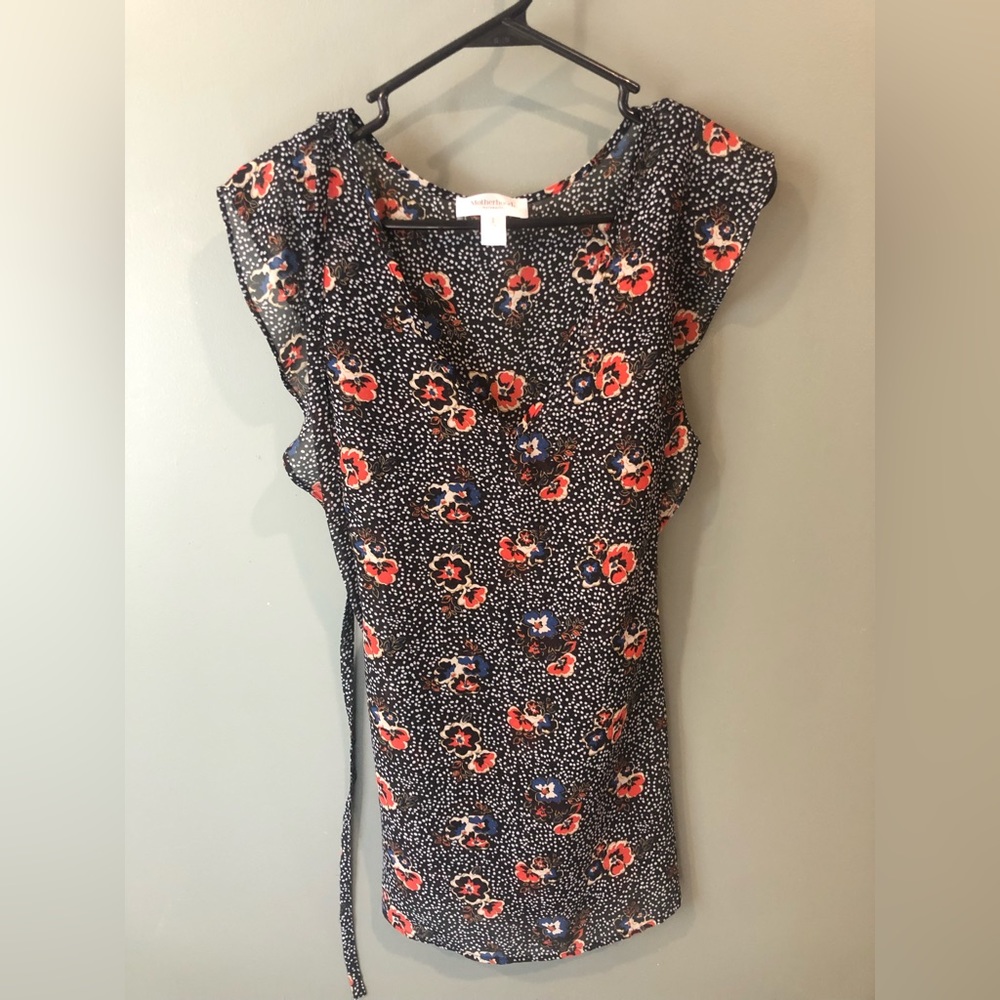 Motherhood Maternity Floral Top